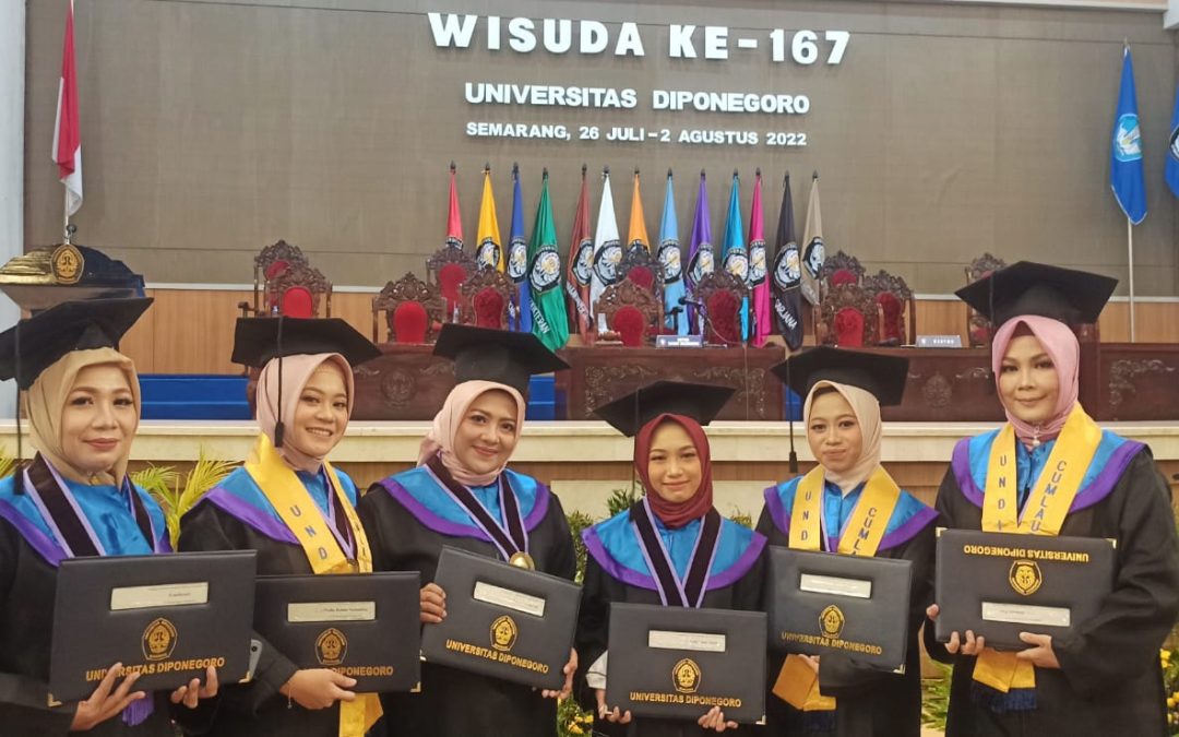 Pelaksanaan Wisuda ke-167 Periode Juli 2022